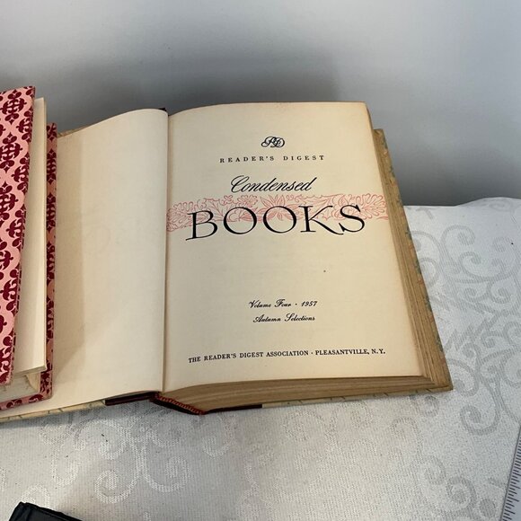 Vintage Hardcover Book Collection 1950S ReaderS Digest Condensed Books Decorativ - Picture 6 of 10